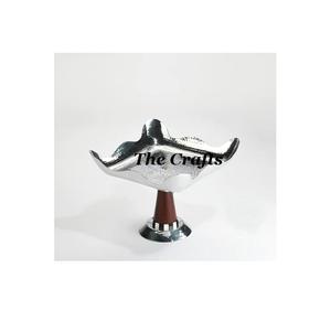 Admirable Design Chocolats Bol Avec Support En Bois En Acier Inoxydable Argent Couleur Dessert Dates Bol À Des Prix Bon Marché - Product Image 1