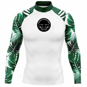 OEm Professional OEM <b>Rash</b> <b>Guard</b> USA Japan Europe Edition Custom Logo Sublimation Sportswear for MMA Jiu-Jitsu CrossFit & Surfing - Product Image 6