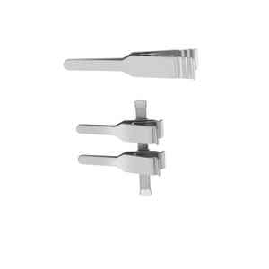 Pinzas Quirúrgicas Manuales Caronia de Acero Inoxidable, Microvasculares, Dobles, Aproximadoras, Nuevas Pinzas Vasculares Micro Acland, Certificadas por la CE - Product Image 2