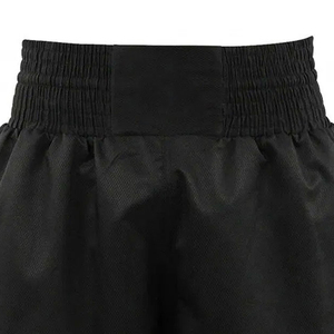 Pantalones cortos de boxeo de secado rápido para artes marciales, pantalones cortos de boxeo de diseño personalizado de Color sólido al mejor precio - Product Image 4