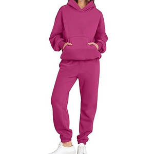 Costume surdimensionné pour femmes personnalisé en gros vêtements de course de haute qualité nouveaux survêtements surdimensionnés pour femmes personnalisés 2026 - Product Image 1