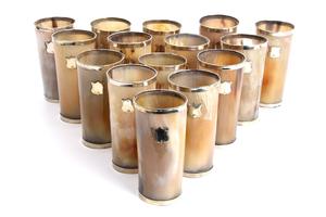 Buffalo Horn Pen Holder Blending Elegance and Durability Perfect for Pens <b>Desk</b> Decor High Quality - Product Image 3