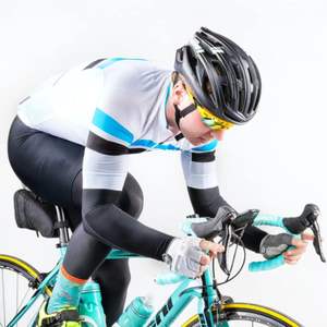 Camiseta de ciclismo transpirable personalizada para hombres y mujeres, camiseta de bicicleta de equipo profesional antisudor de secado rápido con cremallera y tiras reflectantes - Product Image 6