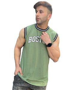 Chaleco deportivo transpirable de secado rápido para hombre, ropa deportiva sin mangas personalizada para correr al aire libre, camiseta sin mangas para gimnasio para hombre - Product Image 1