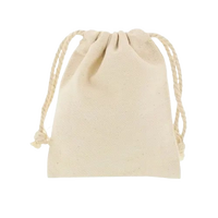 Sac à poussière en toile de coton et lin noir écologique avec logo personnalisé, motif à lettres et cordon de serrage – Solution de shopping élégante CENTIC CT-CTB014