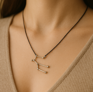 Plata 925 Constelación Zodiaco Encanto Collar Diseño Colgante Venta al por mayor Fábrica de joyas en Tailandia - Product Image 1