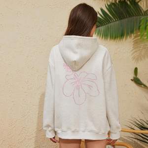 Sudadera con Capucha para Mujer, Estilo Urbano, Informal, Conjunto de 1 Pieza, Sudadera Deportiva Holgada, con Insignia Personalizada, Ecológica - Product Image 5