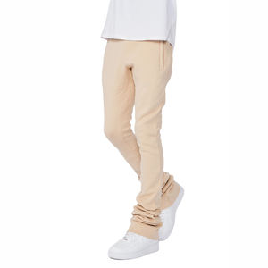 Mens Basic Flared Trousers OEM Manufacturer Stretch <b>Fabric</b> Wide Leg Design Ideal for <b>Retro</b> Streetwear or Casual Outfits - Product Image 3