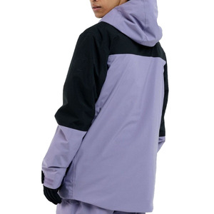 Chaqueta de esquí personalizada de talla grande para hombre Chaqueta de esquí de diseño de tela impermeable y resistente al viento con aislamiento de lana de alta calidad para hombre - Product Image 4