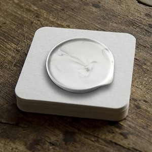 Resto de cuchara de mármol y libro de recetas de madera Soporte de cocina de metal para espátulas Cucharas Pinzas Más - Product Image 3