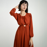 Robes trapèze élégantes et personnalisées pour femmes – Modèles de haute qualité pour l'été, décontractées, maxi, unies, écologiques, teintes, 100 % lin, douces