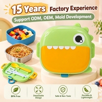 couverts bébé alimentation produits bol vaisselle en acier inoxydable 316L enfant nourriture à manger bols ensemble de vaisselle