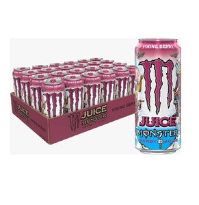 Bebida Energética Monster Energy Viking Berry, Sabor Fresco, Paquete de 12 Latas de 500 ml, Bebida Energética Refrescante para Suministro de Supermercados - Product Image 6