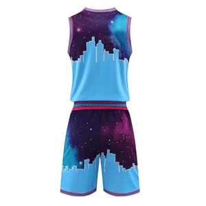 Conjunto de uniformes de baloncesto de secado rápido de alta calidad OEM al por mayor ropa deportiva de poliéster Bsci talla XS transpirable de alta calidad - Product Image 6