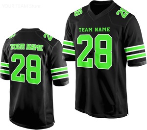 เสื้อฟุตบอลแบบแห้งเร็ว สกรีนชื่อทีมและหมายเลขตามสั่ง พิมพ์ลายแบบซับลิเมชั่น ผ้าสแปนเด็กซ์/โพลีเอสเตอร์ เย็บอย่างดี สำหรับฝึกซ้อม - Product Image 5