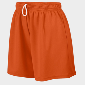 Bermuda décontracté de sport avec bracelet élastique anti-rides en coton denim séchage rapide taille moyenne short de gymnastique décoration vintage solide - Product Image 2