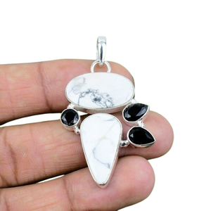 เครื่องประดับจี้คลาสสิกสไตล์ Boho สำหรับผู้หญิงเครื่องประดับเงิน925เงินสเตอร์ลิงจี้อัญมณีแฮนด์เมดของขวัญความรัก - Product Image 1