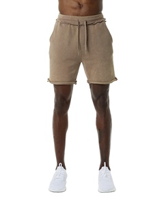 Custom Colors Vintage Wash <b>Sweat</b> <b>Short</b> <b>Pants</b> Men's Blank Streetwear Jogging Acid-washed Sports <b>Shorts</b> - Product Image 1