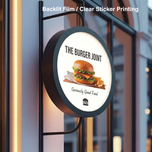 Custom UV Printed Vinyl Decal for <b>Small</b> Shop Sign Board & Storefront Advertising - Product Image 3