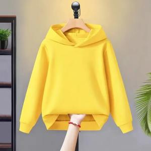 Hiver Nouveau Sweat-shirt à capuche pour hommes Style décontracté Couleur unie Manches longues 100% Coton Polaire Respirant Vêtements de haute qualité Top - Product Image 1