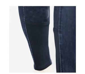 Equestrian กางเกงยีนส์ขาสั้นสำหรับขี่ม้า,กางเกงยีนส์ขี่ม้าทำจากซิลิโคนอย่างหนาสามารถกำหนดโลโก้ได้เองปี2022 - Product Image 5