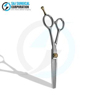 Tijeras de Adelgazamiento de Diseño Premium con Mango Innovador, Cuchillas de 32 Dientes, Acero Japonés, Certificación ISO, SAJ SURGICAL CORPORATION - Product Image 5