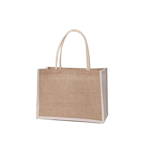 Sacs de courses en toile de jute bio réutilisables de grande taille, personnalisés avec logo, couleur et taille personnalisées, écologiques, résistants, tissés - Product Image 2