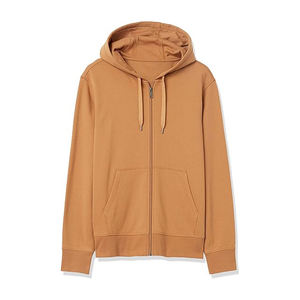 Sweat à capuche zippé pour homme en coton biologique 450 GSM 100% pour l'hiver avec une qualité élevée et supérieure - Product Image 1