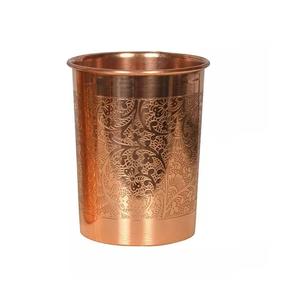 Vaso de cobre corto para Hotel, vaso de metal con acabado antiguo, nuevo aspecto, precio barato - Product Image 6