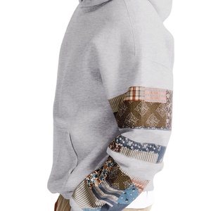 Men's Pullover Hoodie & Sweatshirts 100% Cotton Soft <b>Comfortable</b> Regular Pattern Slim Fit Heavyweight Solid Winter Hoodies - Product Image 5