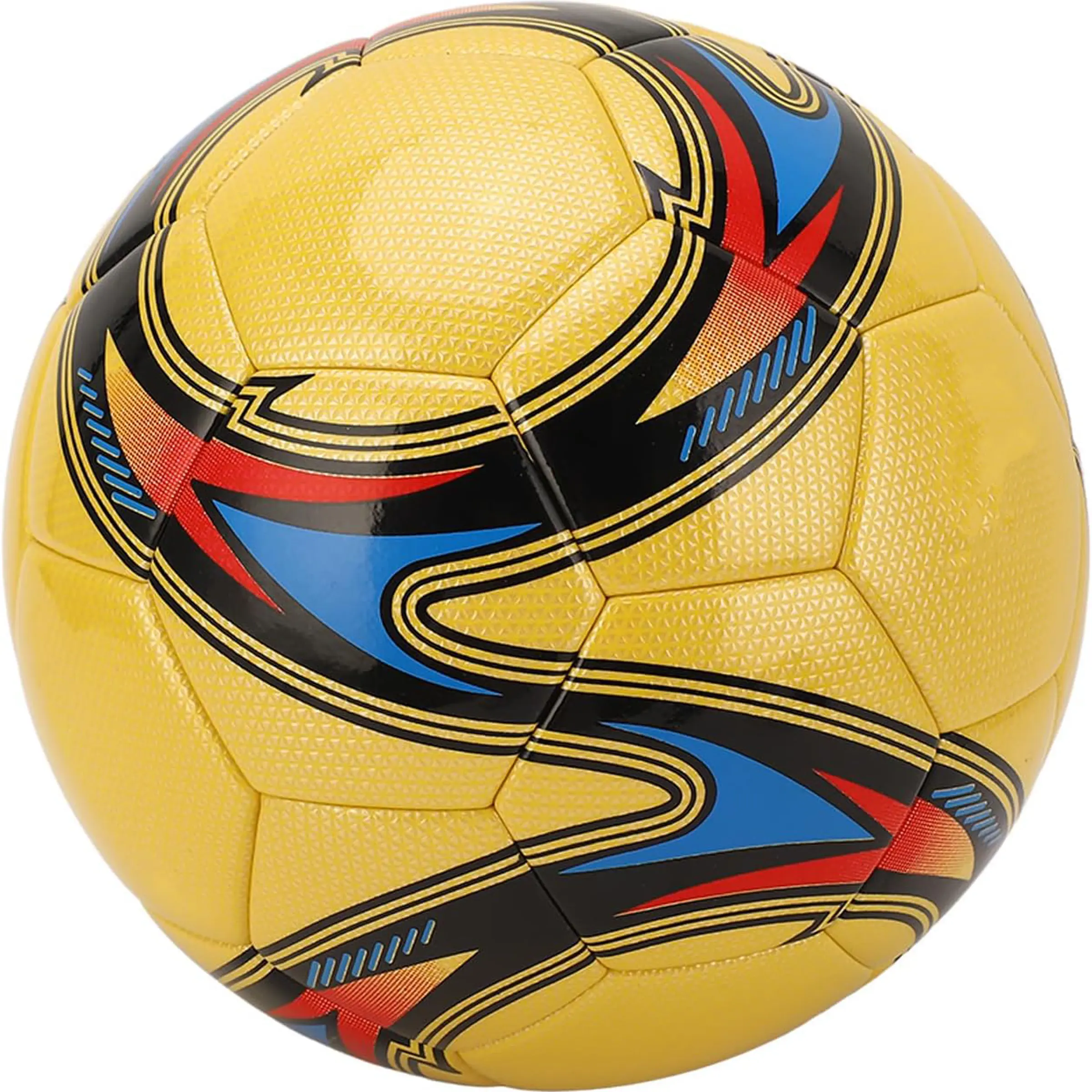 Новый сезон 2022-23, высококачественный 100%, оптовая продажа, тренировочный футбольный мяч из искусственной кожи, размер 3, 4, 5, с пользовательским логотипом, молодежный футбольный мяч