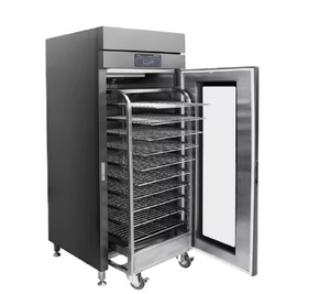 HIGH QUALITY Superior Single-Door Refrigerated Mobile Banquet Cart Commercial Kitchen Equipment <b>Trolley</b> Computer Panel - Product Image 1