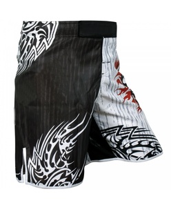 Wholesale Sporty Solid Quick Dry Spandex/Polyester Customized Design Sublimation Printing MMA <b>Shorts</b> <b>for</b> <b>Men</b> - Product Image 3