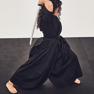 Pantalon khama ninja pour l'entraînement des arts martiaux et les allumettes, fabriqué sur mesure, 100% coton, avec logos et patchs personnalisés, prix bas - Product Image 6