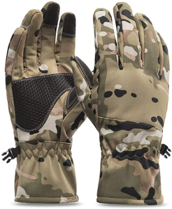 Guantes de Esquí para Deportes de Invierno, de Cuero, Térmicos, Impermeables, con Cierre de Velcro y Agarre para las Manos, Unisex - Product Image 3