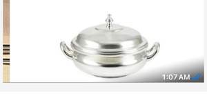 Tazón Grande para Servir Alimentos con Diseño Martillado, Tazón Redondo de Metal, Tazón de Acero Inoxidable para Servir Alimentos, Vajilla Hecha a Mano, Ecológica - Product Image 6