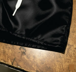 Pantalones Cortos de Rugby de Poliéster de Dos Tonos con Logotipo Personalizado Directo de Fábrica al por Mayor, Bolsillo con Cremallera y Doble Costura - Product Image 2