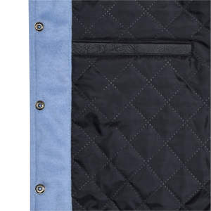 Vestes de baseball en cuir pour hommes, design optimal, en peau de mouton, pour l'hiver, style aviateur, avec lettres, manches épaules, vente en gros, OEM - Product Image 3