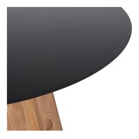 Table à manger ronde moderne de luxe nordique meubles en bois massif durables de haute qualité pour hôtel restaurant et salon