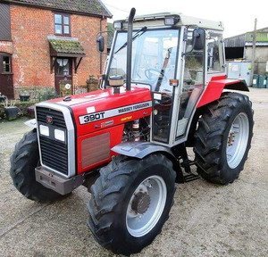 Massey Ferguson 390 4WD Tractor MF Tractors 390 Ready to <b>Ship</b> Farm Loaders available... - Product Image 4