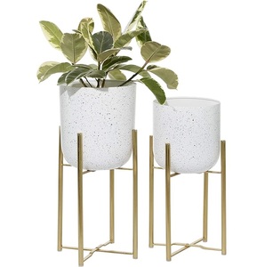 Hot Selling Luxury Style Planter With <b>Stand</b> Attractive Luxury Look The urban design fits any home decor dining room office - Product Image 2