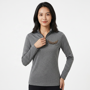 <b>Men's</b> <b>Grey</b> Half Zip Knitted Long Sleeve <b>Sweatshirt</b> Slim Fit Stand Collar Casual Autumn Wear Breathable Polyester Top - Product Image 4