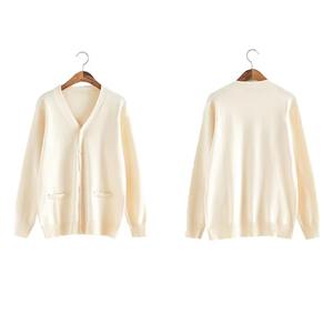 Cardigans d'hiver pour enfants, boutons, manches papillon, vente en gros, uniformes personnalisés, tricotage, fournisseur direct d'usine, chaud et durable - Product Image 4