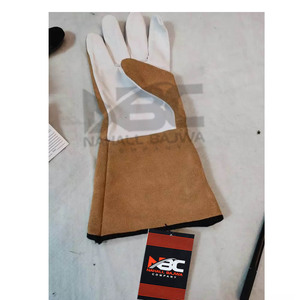 Pakistan Gants de sécurité en cuir de peau de vache de haute qualité 2024 Protection de travail ignifuge et antidérapante en cuir fendu - Product Image 2