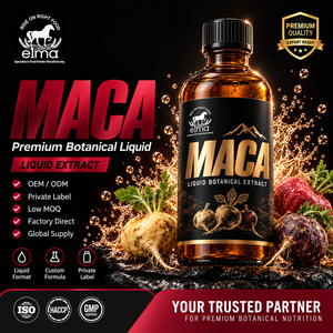 Suplemento de Extracto de Raíz de Maca Natural Halal Elma Food, 60 Tabletas Masticables, Apoyo Energético para Hombres, Metabolismo, Circulación, GMP - Product Image 1