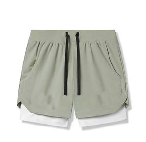 กางเกงวิ่งขาสั้นสำหรับผู้ชายกางเกงขาสั้นผ้าตาข่ายสำหรับฤดูร้อน2025ใส่ได้ทั้งชายและหญิง - Product Image 1