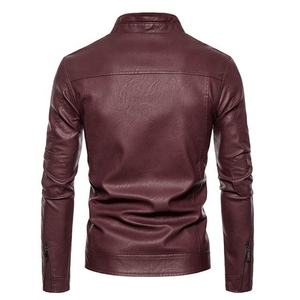 Veste en cuir véritable sur mesure pour hommes Vêtement en cuir Manteau en cuir à prix bon marché Vestes de design de mode - Product Image 6