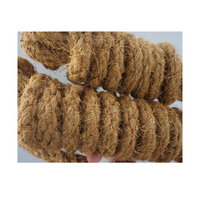 Fibre naturelle de corde de coco vietnamienne de haute qualité de noix de coco pour le décor extérieur de pépinière de jardin prêt à expédier