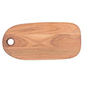 Grande planche à découper en bois AK en laiton de couleur bois naturel planche artisanale pour accessoires de cuisine - Product Image 3