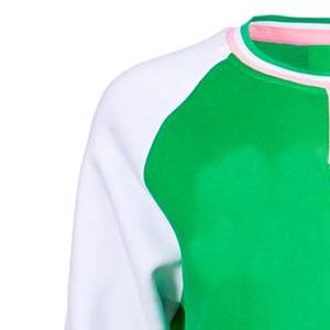 เสื้อมีฮู้ดปักลายคอกลมสำหรับผู้ชายของผู้หญิงผ้าฟลีซสีพื้นแห้งเร็วสำหรับฤดูหนาว - Product Image 4